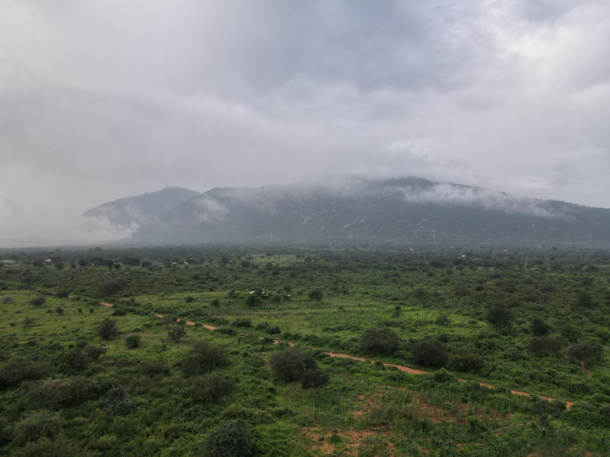 Tausa Tsavo Eco Lodge Voi Kültér fotó