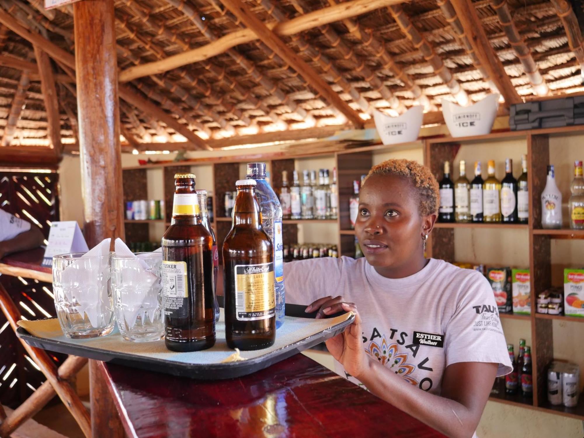 Tausa Tsavo Eco Lodge Voi Kültér fotó